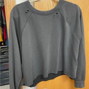 Distressed Aerie Sweatshirt